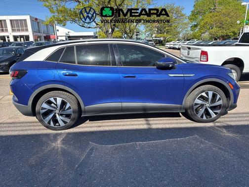 Blue Metallic 2021 Volkswagen ID.4 AWD Pro S