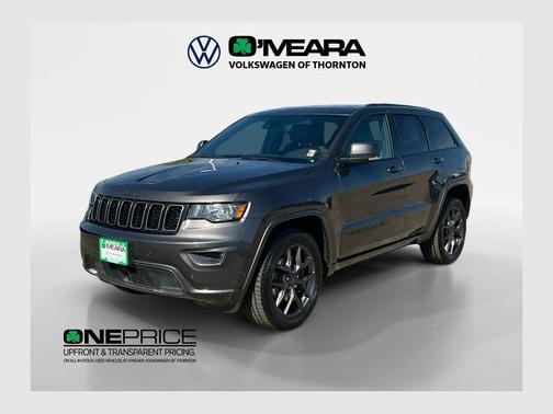 Granite Crystal Metallic Clearcoat 2021 Jeep Grand Cherokee 80th Anniversary 4x4