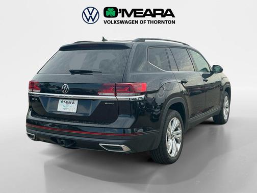 Deep Black Pearl 2023 Volkswagen Atlas 3.6L SE w/Technology