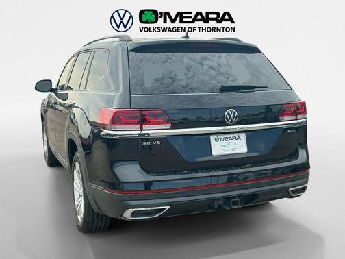 Deep Black Pearl 2023 Volkswagen Atlas 3.6L V6 SE w/Technology