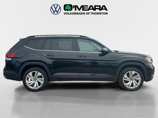 Deep Black Pearl 2023 Volkswagen Atlas 3.6L SE w/Technology