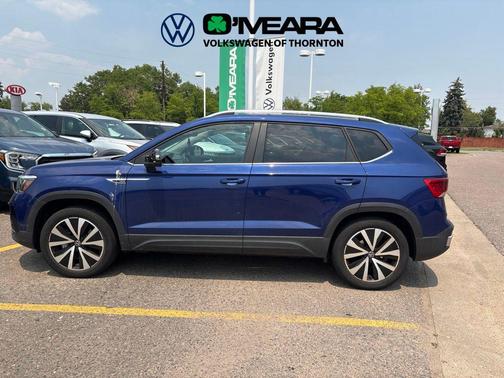 Dusk Blue Metallic 2023 Volkswagen Taos 1.5T SE