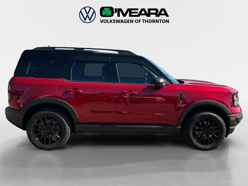 Red Metallic 2021 Ford Bronco Sport Outer Banks