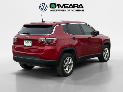 Red Hot Pearlcoat 2025 Jeep Compass Sport