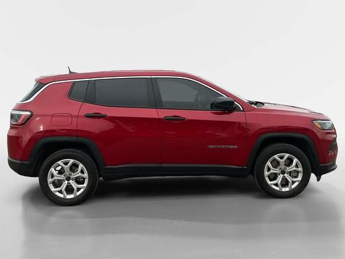 Red Hot Pearlcoat 2025 Jeep Compass Sport