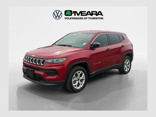 Red Hot Pearlcoat 2025 Jeep Compass Sport