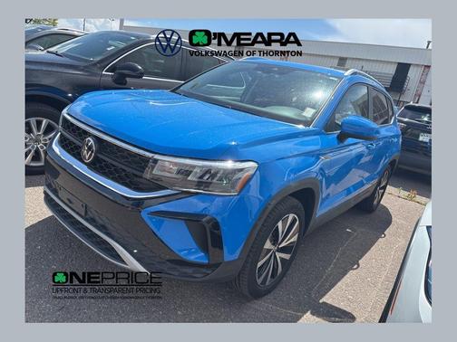 Cornflower Blue 2023 Volkswagen Taos 1.5T SE
