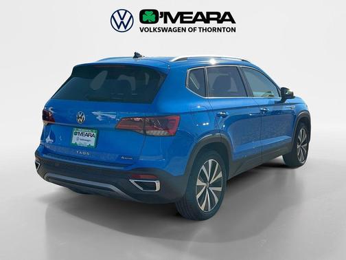 Cornflower Blue 2023 Volkswagen Taos 1.5T SE