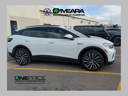 Pure White 2024 Volkswagen ID.4 AWD Pro