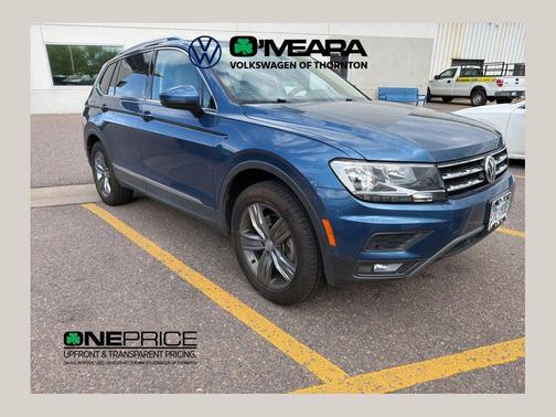 Blue Metallic 2020 Volkswagen Tiguan 2.0T SEL