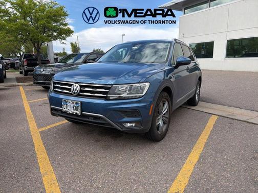 Blue Metallic 2020 Volkswagen Tiguan 2.0T SEL