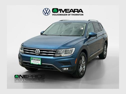 Silk Blue Metallic 2020 Volkswagen Tiguan 2.0T SEL