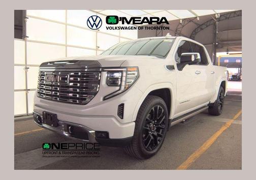 White Frost Tricoat 2024 GMC Sierra 1500 Denali