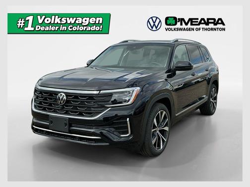 Deep Black Pearl 2026 Volkswagen Atlas 2.0T SEL Premium R-Line 4MOTION