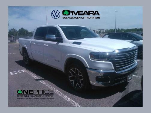 Bright White Clearcoat 2025 RAM 1500 Laramie