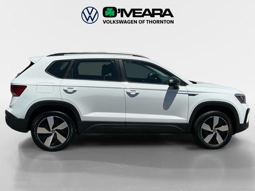 Pure White 2024 Volkswagen Taos 1.5T S