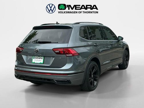Platinum Gray Metallic 2023 Volkswagen Tiguan 2.0T SE R-Line Black 4MOTION