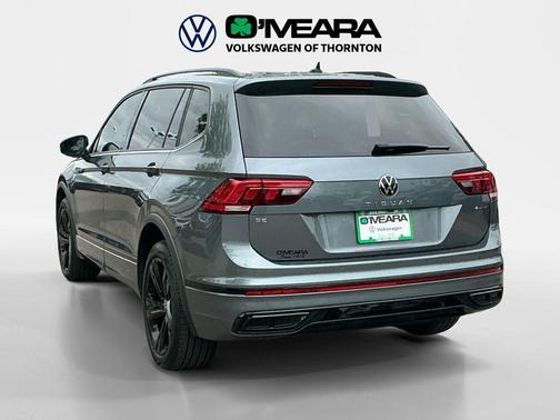 Platinum Gray Metallic 2023 Volkswagen Tiguan 2.0T SE R-Line Black 4MOTION