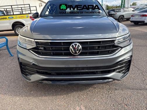 Platinum Gray Metallic 2023 Volkswagen Tiguan 2.0T SE R-Line Black 4MOTION