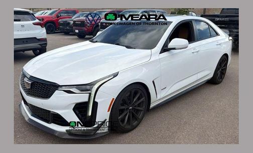Summit White 2022 Cadillac CT4-V V-Series Blackwing