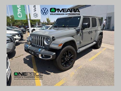 Sting-Gray Clearcoat 2022 Jeep Wrangler Unlimited Sahara 4xe