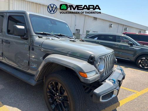 Sting-Gray Clearcoat 2022 Jeep Wrangler Unlimited Sahara 4xe