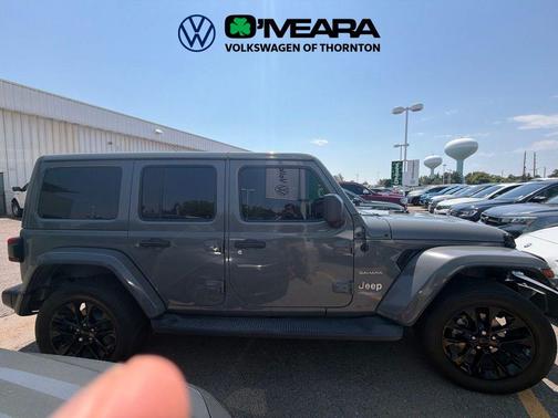 Sting-Gray Clearcoat 2022 Jeep Wrangler Unlimited Sahara 4xe