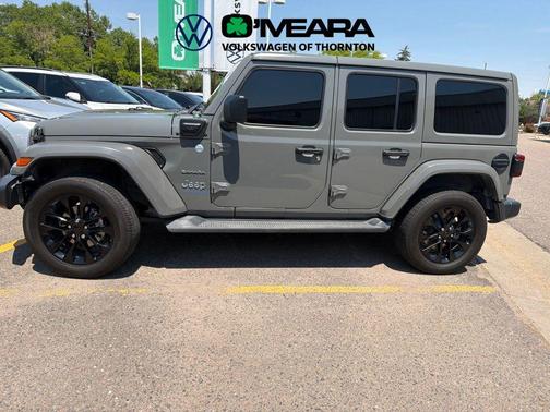 Sting-Gray Clearcoat 2022 Jeep Wrangler Unlimited Sahara 4xe