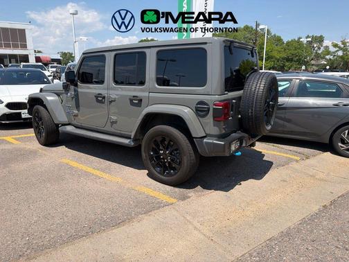 Sting-Gray Clearcoat 2022 Jeep Wrangler Unlimited Sahara 4xe