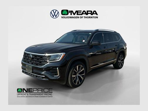Deep Black Pearl 2024 Volkswagen Atlas 2.0T SEL Premium R-Line