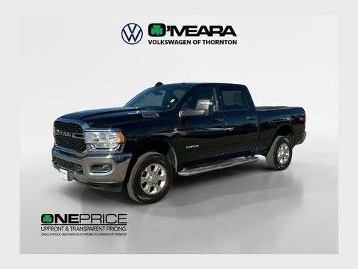 Diamond Black Crystal Pearlcoat 2024 RAM 2500 Big Horn Crew Cab 4x4 6'4' Box
