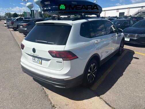 Pure White 2022 Volkswagen Tiguan 2.0T S