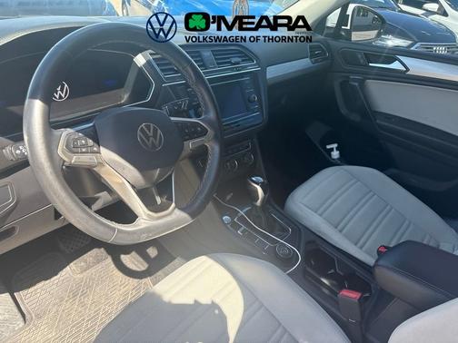 Pure White 2022 Volkswagen Tiguan 2.0T S