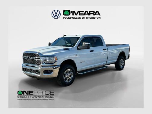 Bright White Clearcoat 2024 RAM 2500 Big Horn Crew Cab 4x4 8' Box