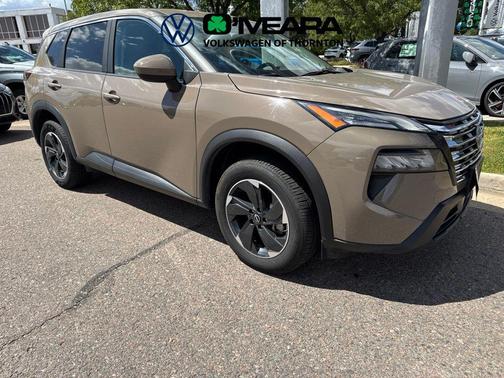 Baja Storm Metallic 2025 Nissan Rogue SV