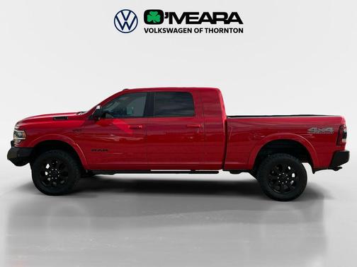 Flame Red Clearcoat 2022 RAM 2500 Laramie Mega Cab 4x4 6'4' Box