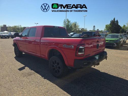 Flame Red Clearcoat 2022 RAM 2500 Laramie Mega Cab 4x4 6'4' Box