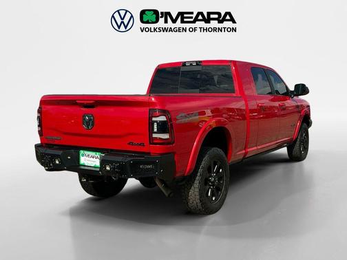 Flame Red Clearcoat 2022 RAM 2500 Laramie Mega Cab 4x4 6'4' Box