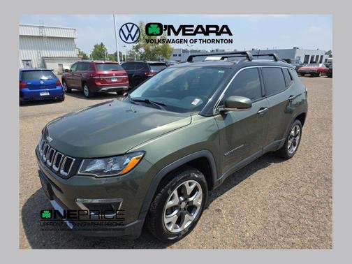 Olive Green Pearlcoat 2018 Jeep Compass Limited
