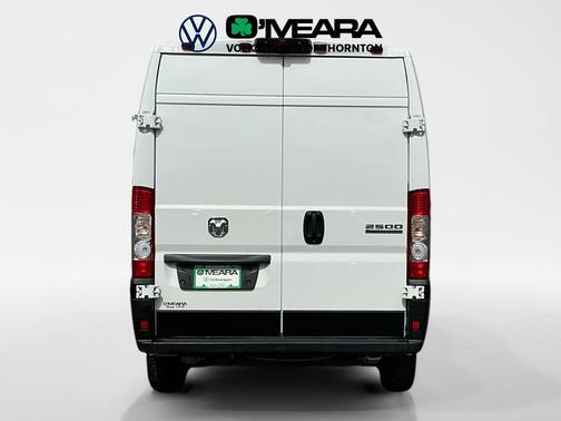 Bright White Clearcoat 2025 RAM ProMaster 2500 High Roof