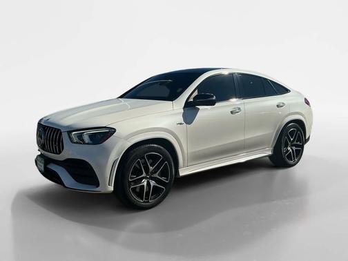 designo Diamond White Metallic 2021 Mercedes-Benz AMG GLE 53e 4MATIC+ Coupe