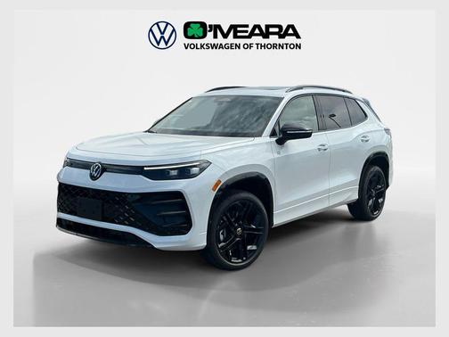 opal white pearl 2026 Volkswagen Tiguan 2.0T SE R-Line Black 4MOTION