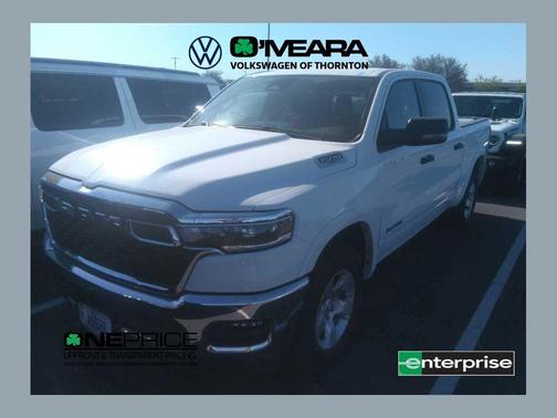Bright White Clearcoat 2025 RAM 1500 Big Horn/Lone Star
