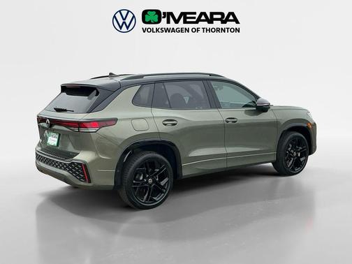 Avocado Green w/Deep Black Roof 2026 Volkswagen Tiguan 2.0T SE R-Line Black 4MOTION