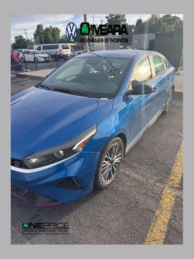 Sporty Blue 2023 Kia Forte GT-Line