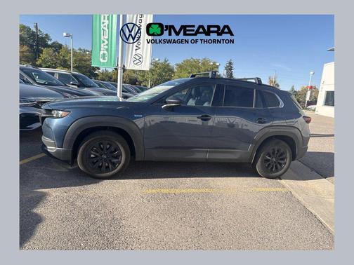 Ingot Blue Metallic 2025 Mazda CX-50 Hybrid Premium Package