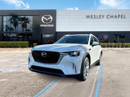 Rhodium White Premium 2026 Mazda CX-90 PHEV Preferred