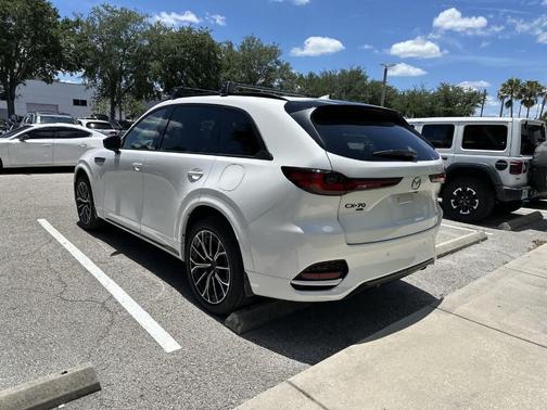 Rhodium White Premium 2026 Mazda CX-70 3.3 TURBO S PREMIUM