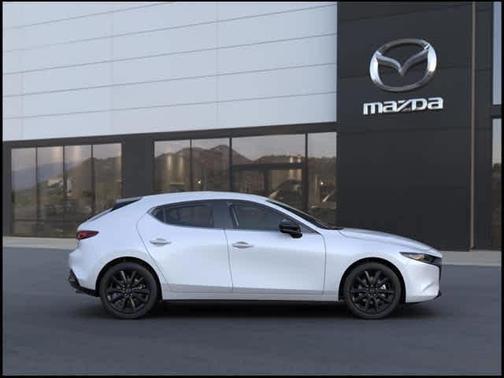 Snowflake White Pearl 2026 Mazda Mazda3 2.5 S Carbon Edition