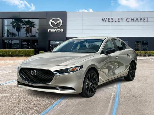 Platinum Quartz Metallic 2026 Mazda Mazda3 FWD w/Select Package